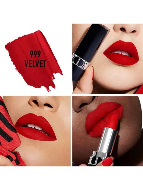 rouge dior 999 velvet.